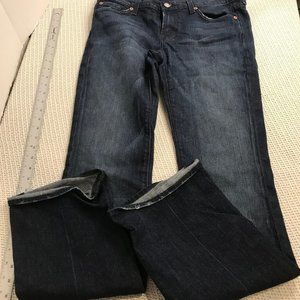 7 FOR ALL MANKIND WOMENS BOOT CUT JEANS SIZE 29